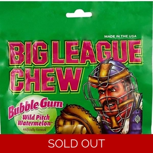 Watermelon Big League Chew Bubble Gum 60g Pack